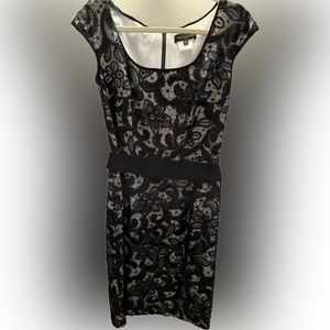 Tadashi Shouji black lace dress